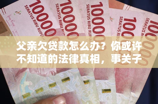 北京父亲欠贷款怎么办？你或许不知道的法律真相，事关子女未来