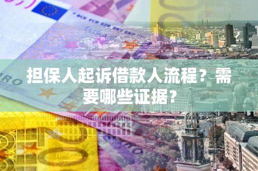 北京担保人起诉借款人流程？需要哪些证据？